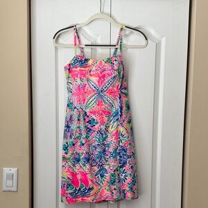 Lily Pulitzer Colorful Tropical Print Dress